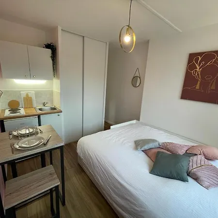 Apartment Rose, Proche Centre Caen